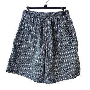 Nike Golf Patterned Navy Blue Golf Shorts Sz L